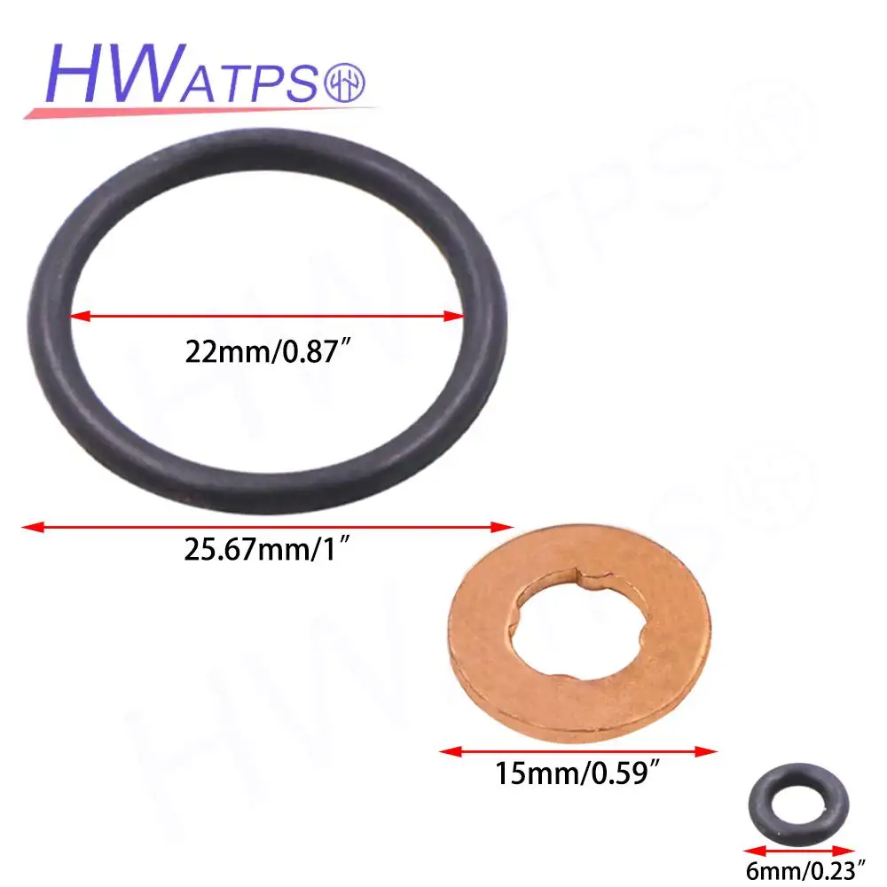 13532247156 Injektor-Dichtungs-Reparatursatz für ALFA ROMEO MITO BMW FIAT FORD HYUNDAI JAGUAR KIA LANCIA LAND ROVER OPEL PEUGEOT – Detail 3