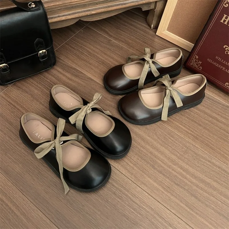 2026 New Women Flats Shoes Summer Moccasin Fashion Creepers Lady Loafers Ladies Lace Up Platform Shoes Mary Jane Shoes