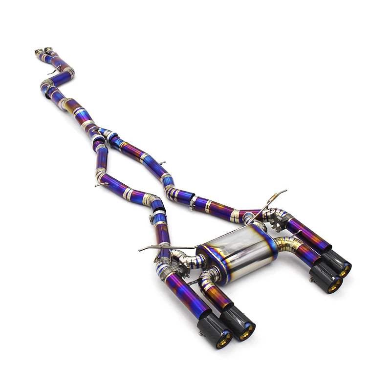 

OEM Titanium Catback For BMW M3/M4 F80/F82 3.0T 2015-2019 Muffler Valvetronic Exhaust Pipes M Performance Tips