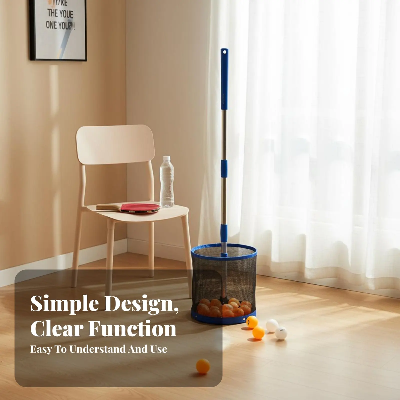 

Table Table Sport Sphere Picker Long-Lasting Table Table Sport Sphere Collector Training Aid Rust-Resistant Sports Equipment