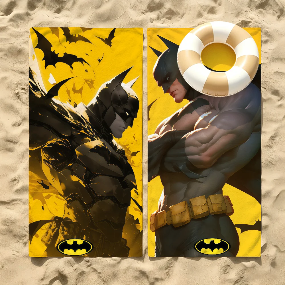 Superheroes B-Batman-s Towel For Beaches Yoga Studios Gyms Hot Springs Swimming Pools And Picnics