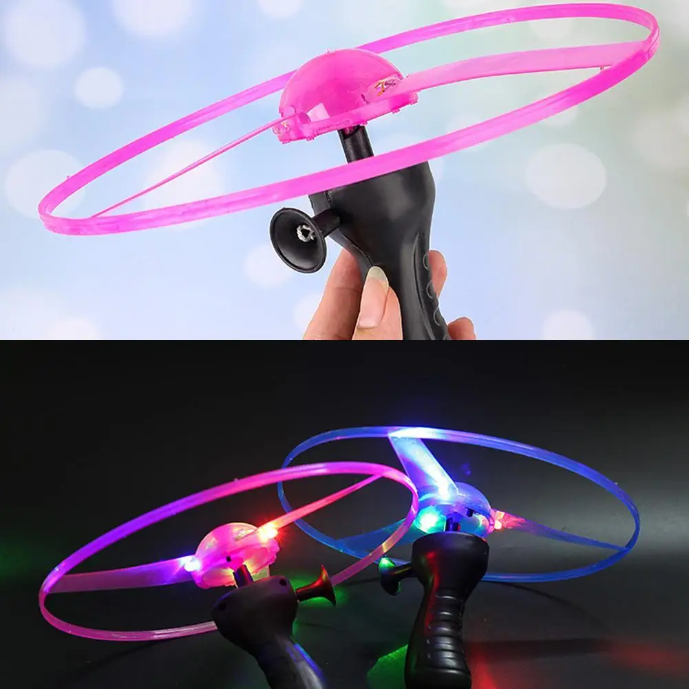 Фонарики, мигающие игрушки, забавная тянущаяся нитка НЛО, фонарики, летающий диск, светящиеся Детские игрушки