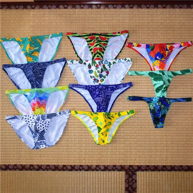 Super Low Cut Bikini Swimwear Men Swim Briefs Sexy Swimming Trunks Beach Wear Men\'s Bathing Suit Sport Wear Shorts Man Swimsuits