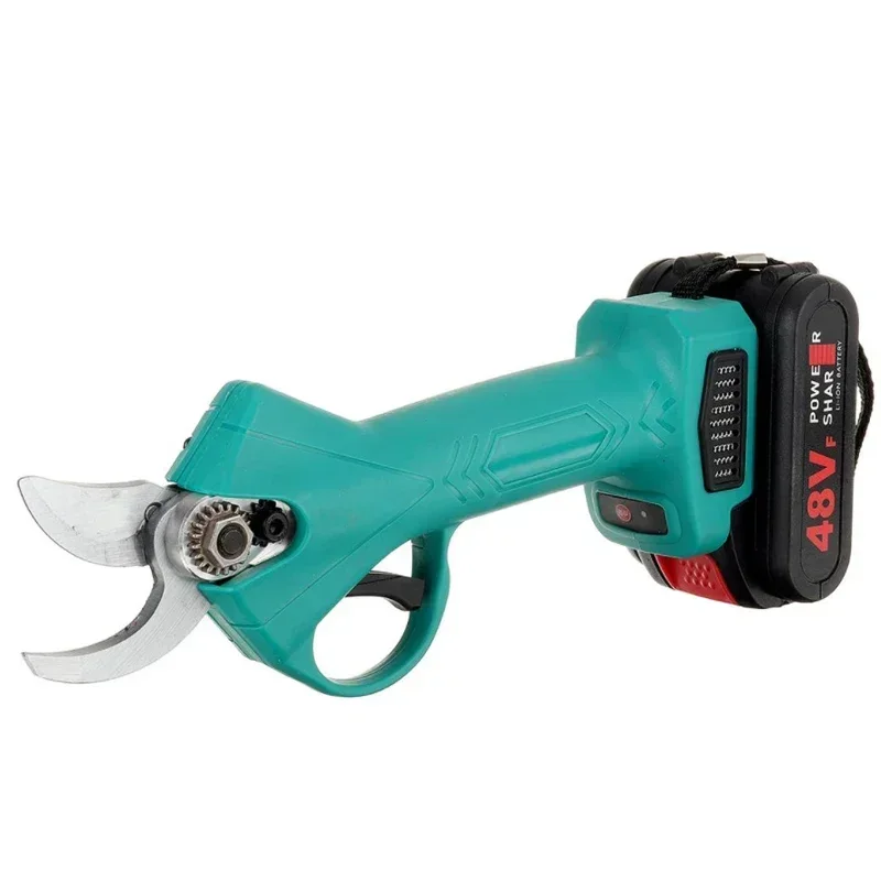 

l 88V 48V 21V Cordless Pruner Shear Efficient Fruit Tree Bonsai Pruning Electric Tree Branches Cutter Compatible Makita Battery