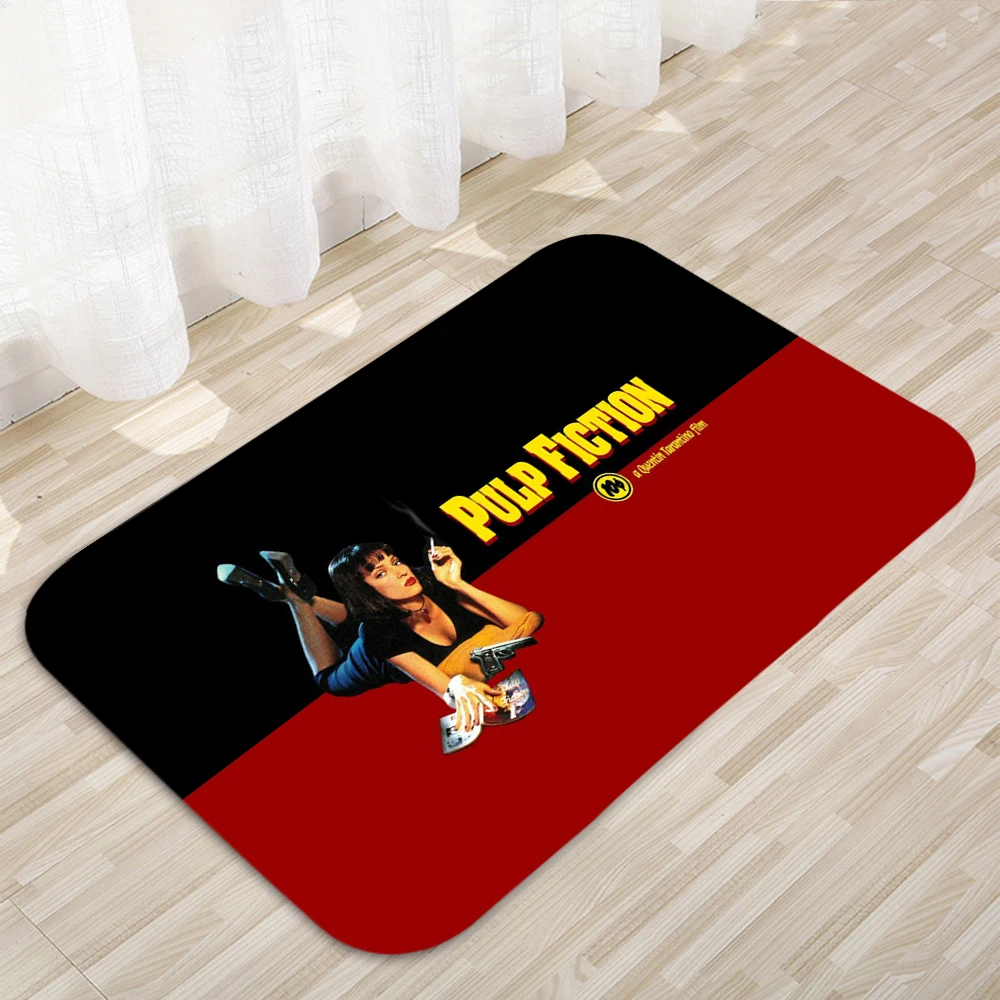 Pulp fiction  Floor Mats  Home Carpet Door Mats Modern Decor Carpet Bathroom Anti-Slip Floor Mats 398