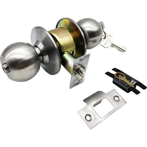 Master Hotel Room Doorknob Satin Lock