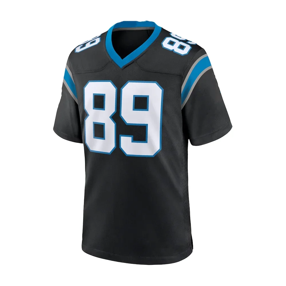 24-25 Summer Adult Carolina American Football Jersey Rugby Jersey Sportswear Training Jersey  Panthers Cool Breathable T-shirt