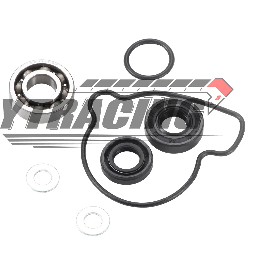 Mechanical Water Pump Seals Rebuild Set O-ring Gasket For HONDA CRF250 2004-2017 19226-KRN-670