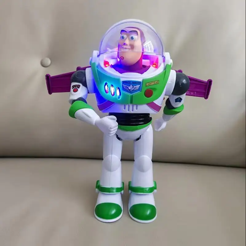 История игрушек Базз Лайтер Модель игрушки Pixar Электрический ходячий робот Кукла Фигурка Игрушка Подарок на день рождения Игрушки Модель для детей