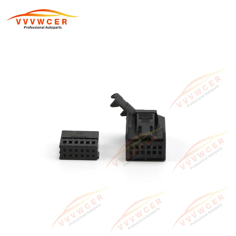 12 Pins Weibliche Radar Modul Umgebungs Licht Controller Stecker Stecker mit 12 Terminal 8E0972112 Für VW 8E 0 972 112