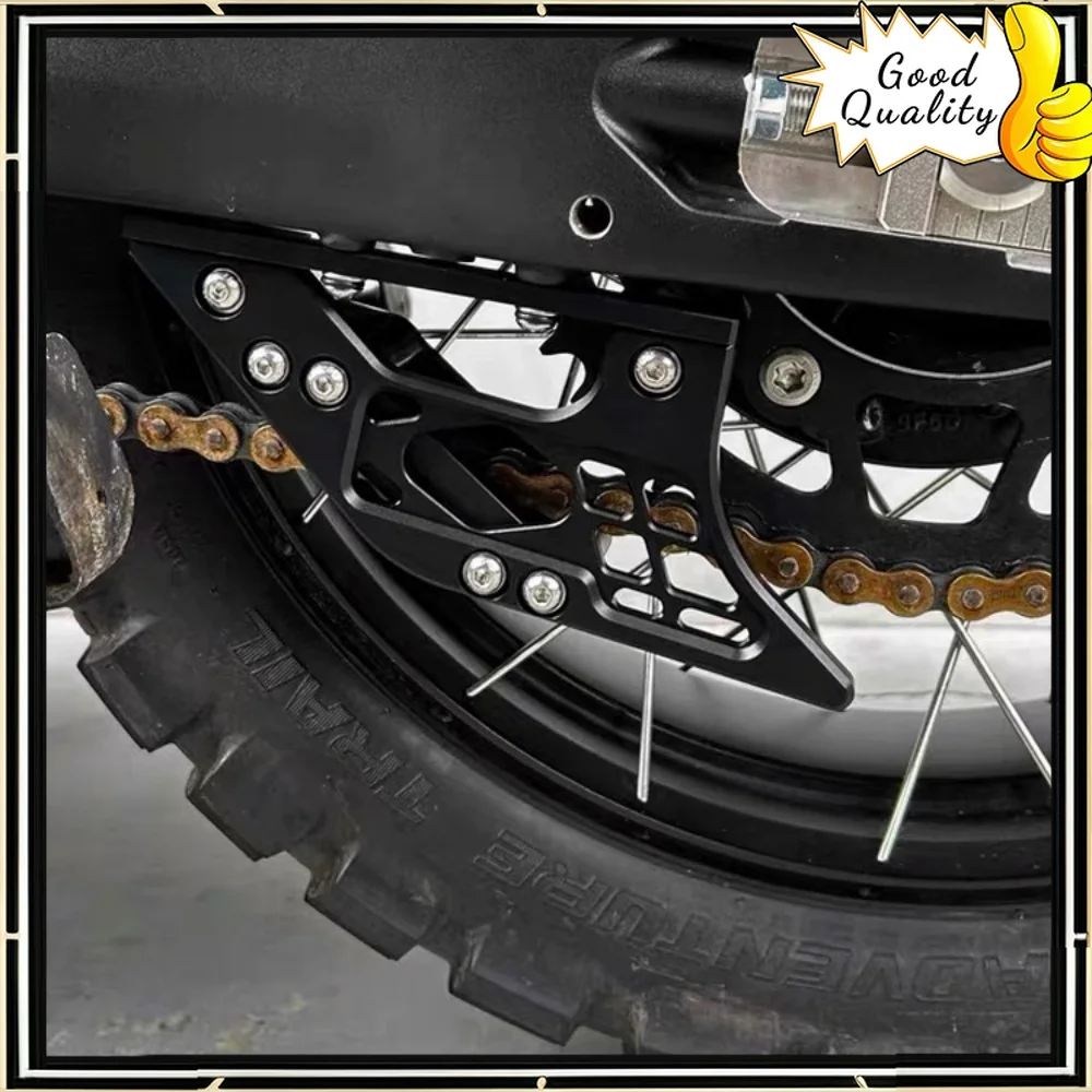

Good Quality For CFMOTO 450MT modified chain guide decorative cover chain protection cover CNC aluminum alloy accessories