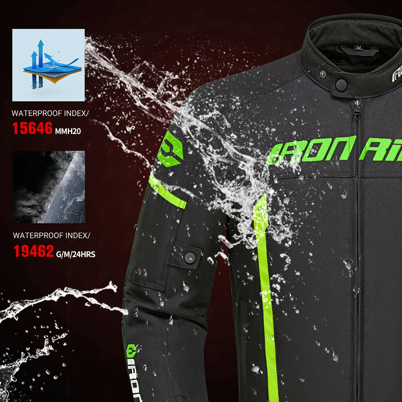 

Men Women Winter Warm Motorcycle Jacket Pants Windproof Motorbike Riding Coat Waterproof Moto Motocross Off-road Racing Clothing