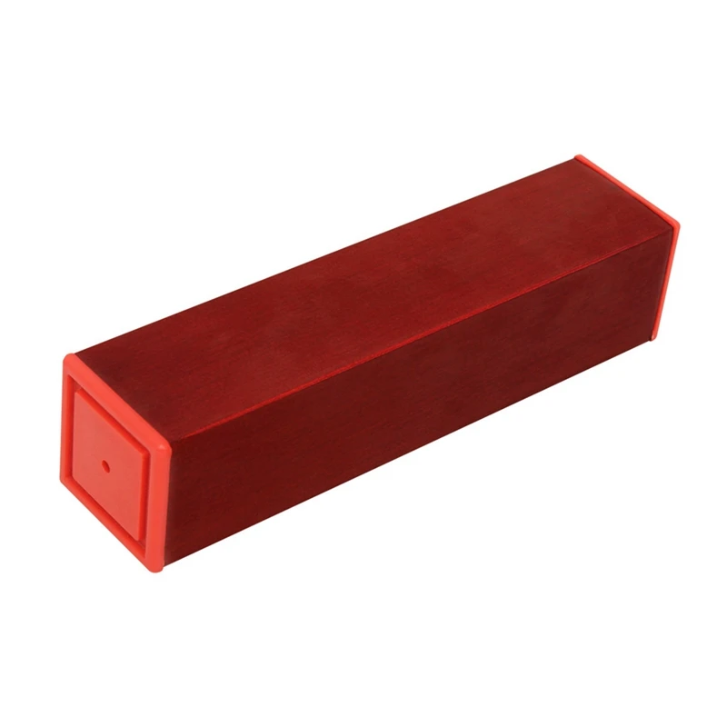 Rectangular Red Metal Sand Tube Metal Sand Tube Percussion Instrument Sand Tube Professional Accompaniment