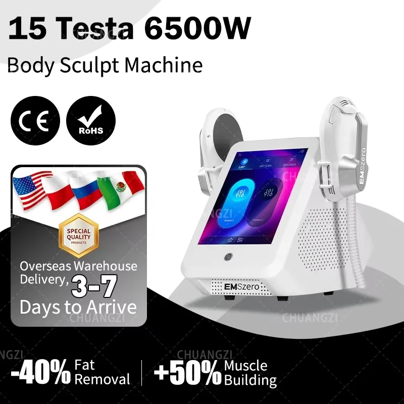 

Nova EMSzero 6500W New Body Contouring Reducing Fat Slimming Device Emsslim RF Electromagnetic Muscle Sculpt Lose Fat Machine