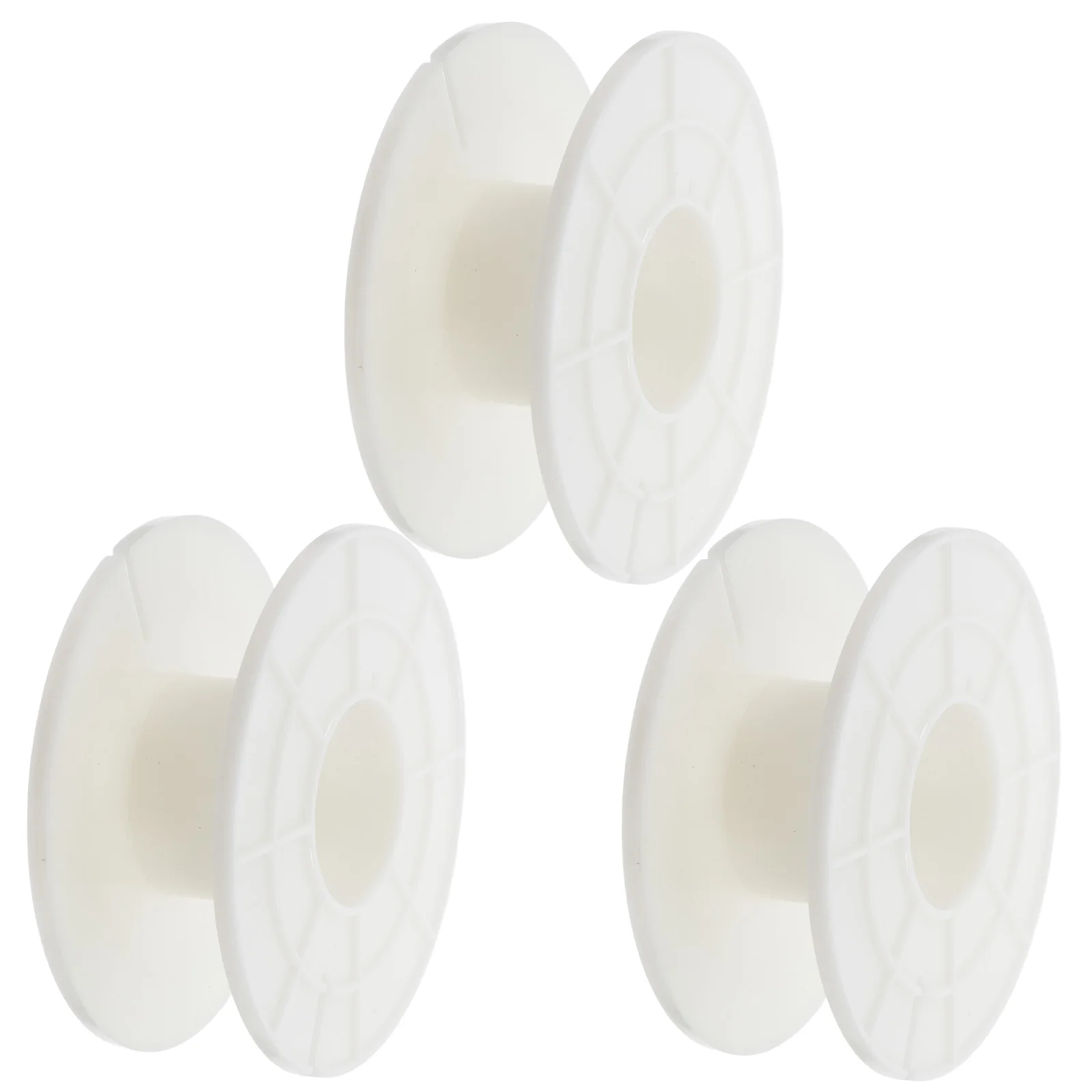 

3pcs Copper Wire Divider White Long Coil Portable Cable Audio Accessories Durable Plastic Easy Installation High Performance