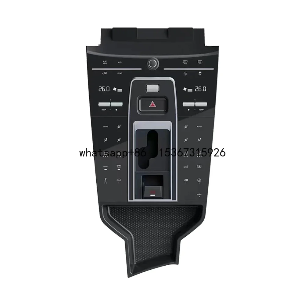 Porsche Panamera 2010-2017 Multifunctional Digital Car Console Panel with Krando Center Handrail Retrofit