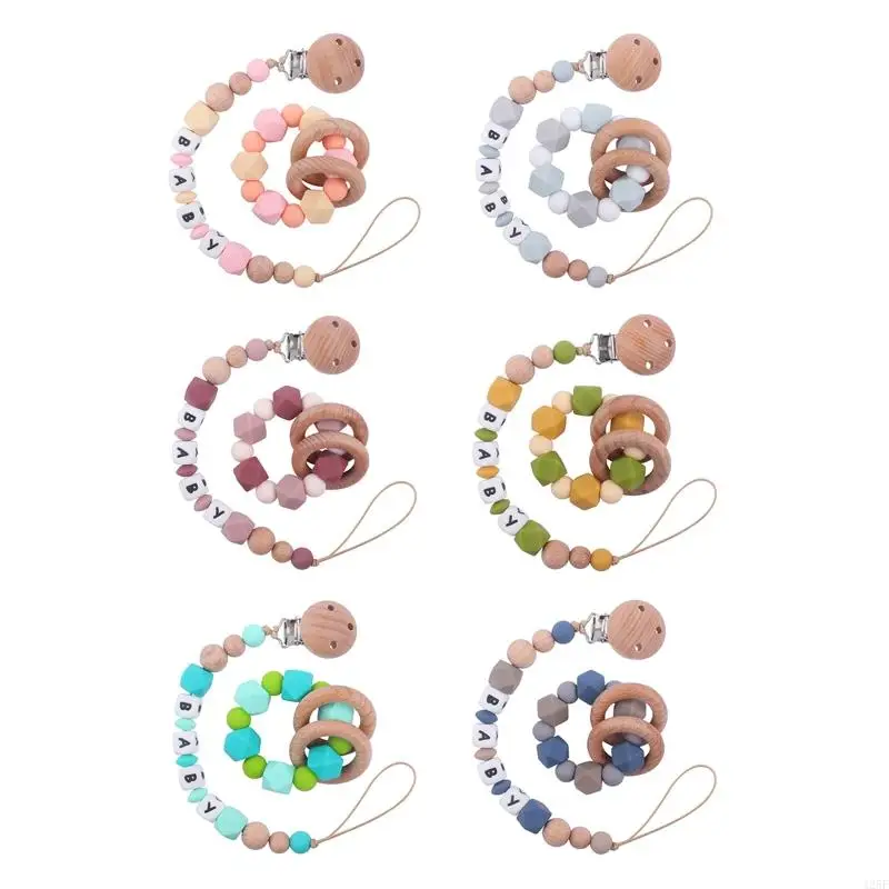 

Paci Clip Toy Infants Teeth Massage Absolutely Safe for Your Baby 425F