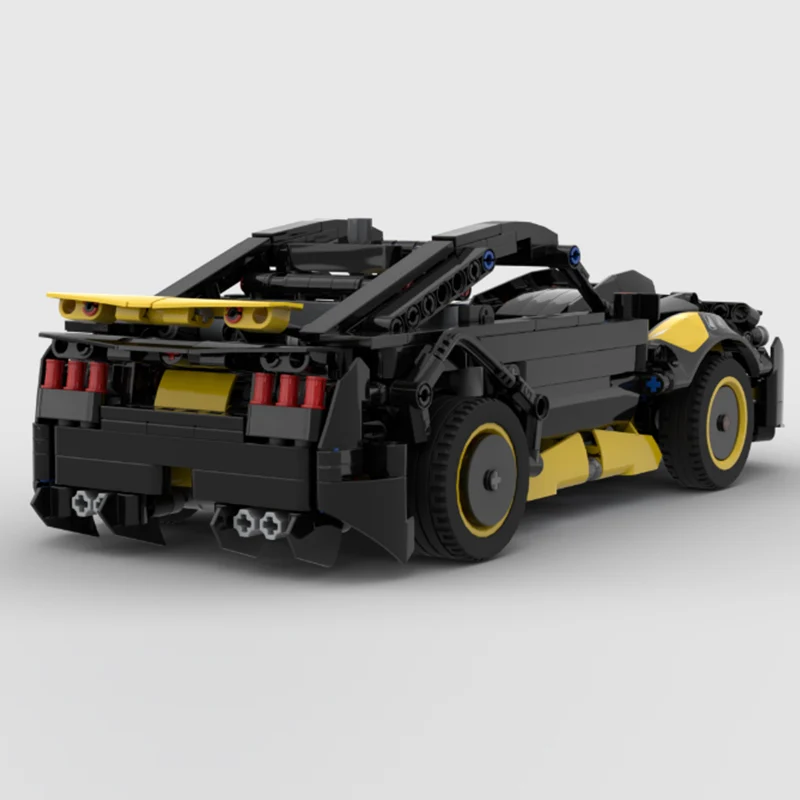 سرعة سباق السيارات نموذج MOC قوالب بناء موستانج الطبقة العليا سيارة رياضية وحدات التكنولوجيا الهدايا عطلة تجميع ألعاب أطفال