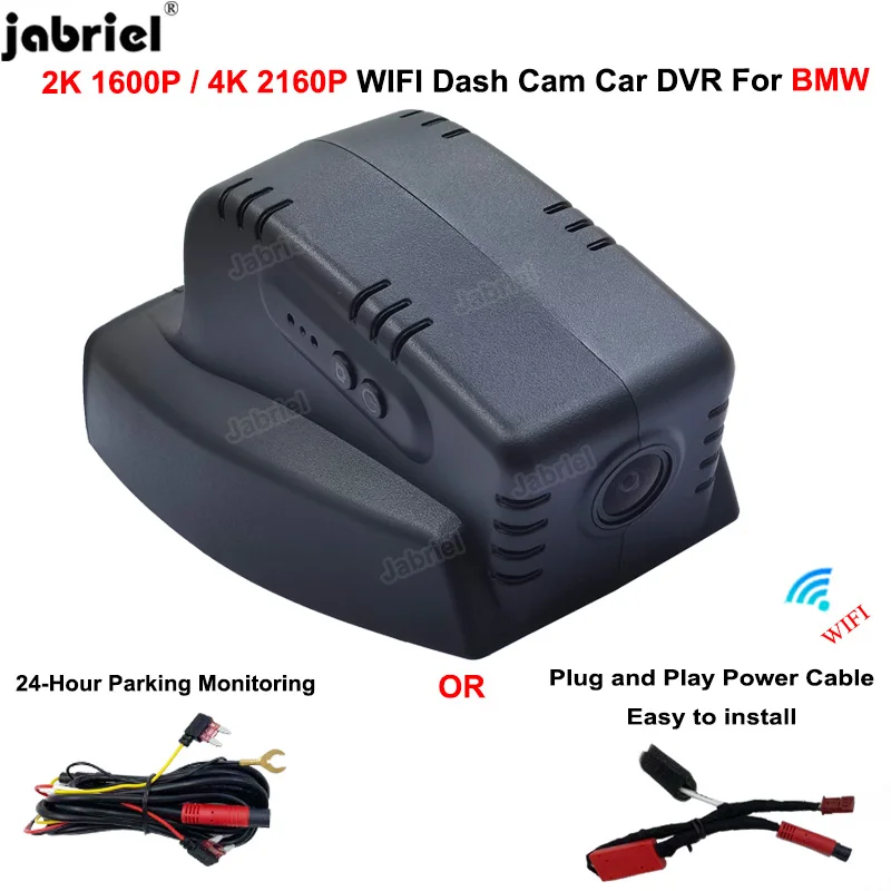 

Plug and Play 2K 4K Car DVR 24H Dash Cam for BMW E90 E60 E61 E65 E66 E91 E92 E93 E81 E82 E87 E88 E84 E83 E70 E53 E71 E72 E89