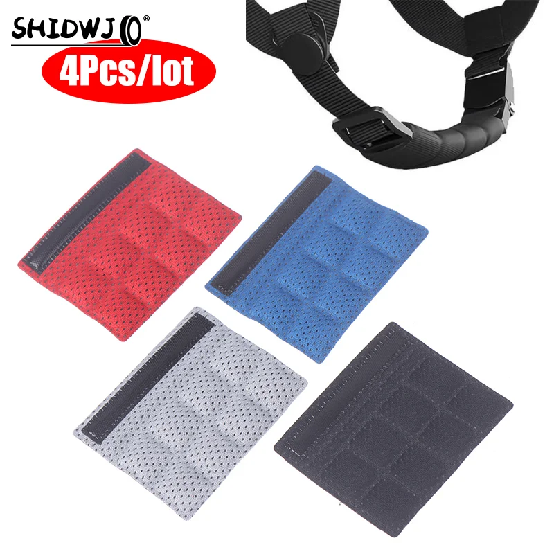 

Helmet Chin Pads Foam Pads Set Chin Strap Padding For Universal Cycling Bike Motor Helmet Protective Pads Outdoor