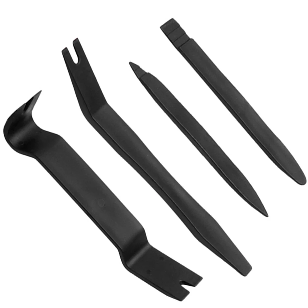 

4Pcs Car Door Clip Panel Trim Removal Tools Audio Video Dashboard Navigation Disassembly Plastic Vehicle Interior Repairing Tool