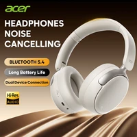 Auriculares Inalámbricos Acer OHR516 con Cancelación de Ruido ANC, Audio Espacial de Alta Resolución, Bluetooth, Sobre la Oreja, Controlador Dinámico de 40 mm