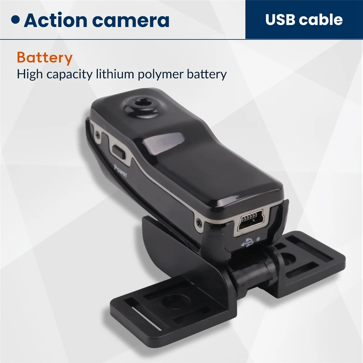 ABGISport ビデオカメラ MD80 ミニカメラ DV 音声ビデオレコーダーミニカム屋外ハイキングヘルメットポータブル Camaras