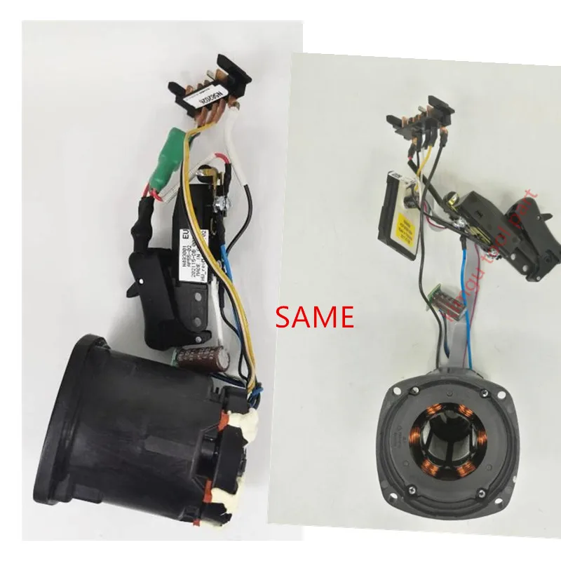 Imagem -03 - Motor dc e Interruptor para Dewalt 60v Dcg414 N455889 N508008 N484568 N599252