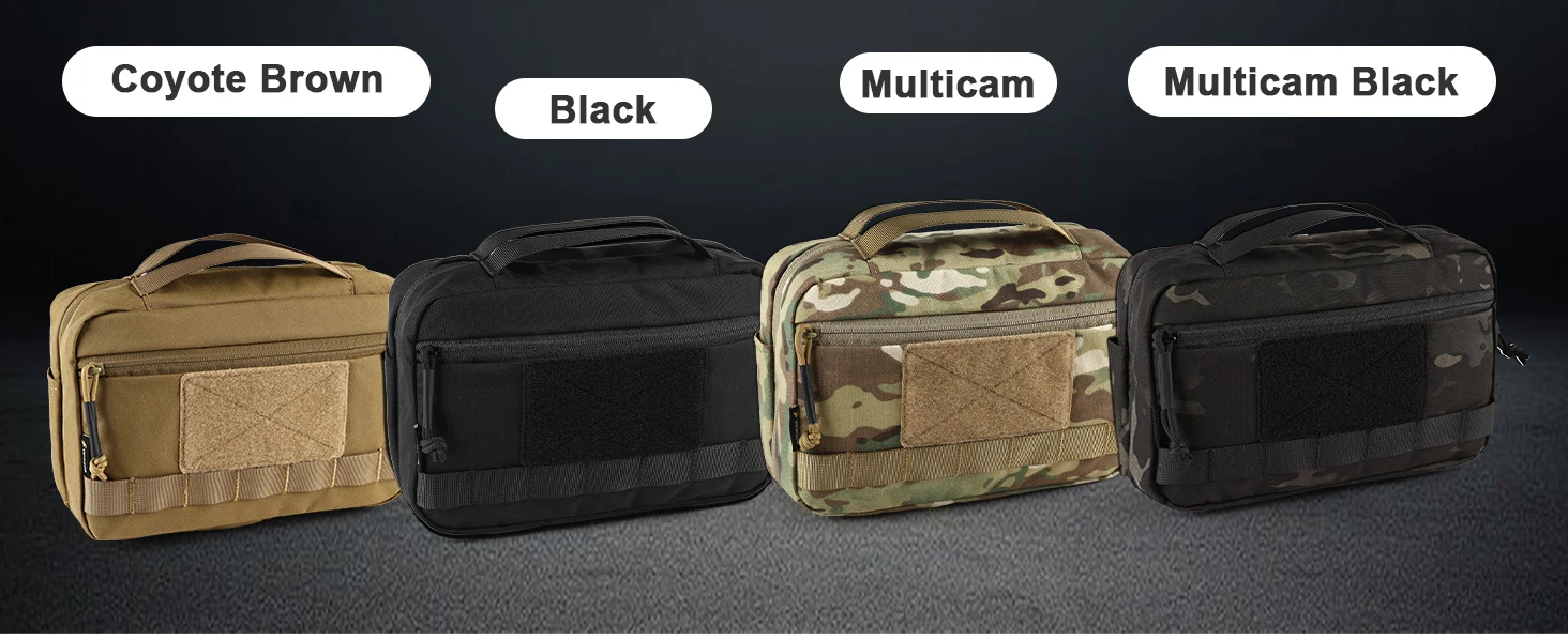 VOTAGOO Taktische Kulturtasche, Hygienetasche, EDC-Werkzeug, Molle-Beutel, kleines Dopp-Set, Reise-Duschtasche für Herren – Detail 10
