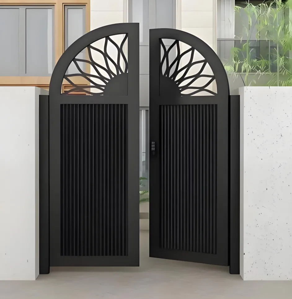 Luxury Wrought Iron Gates Aluminum Gate Driveway Gate Design For Home Garden