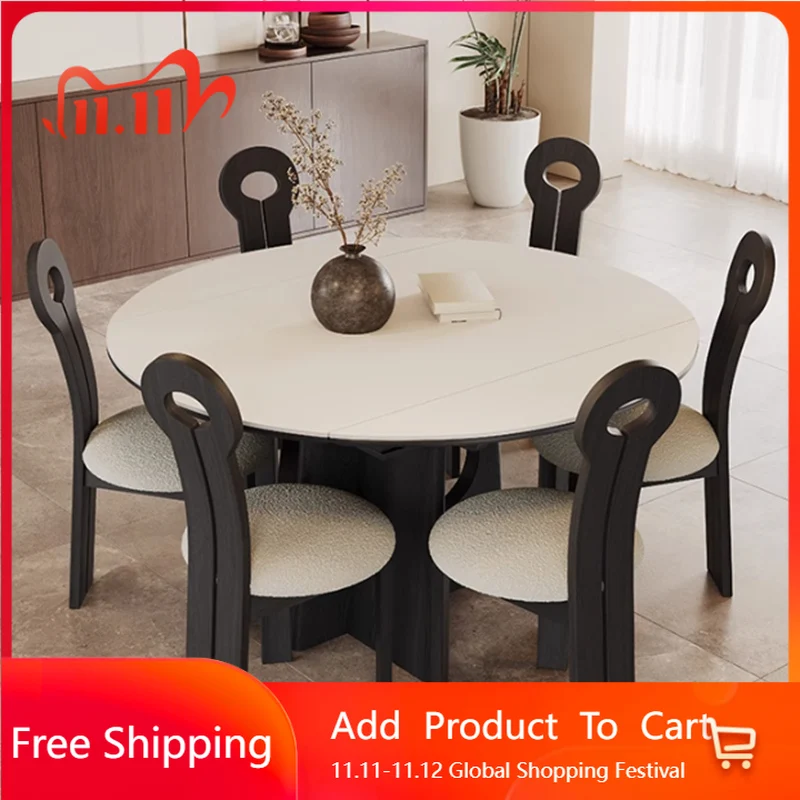

Круглые стулья Обеденный стол Консоль Салон Центральный стол Обеденный стол Балкон Уголок Дизайнерская Mesas De Comedor Коммерческая мебель