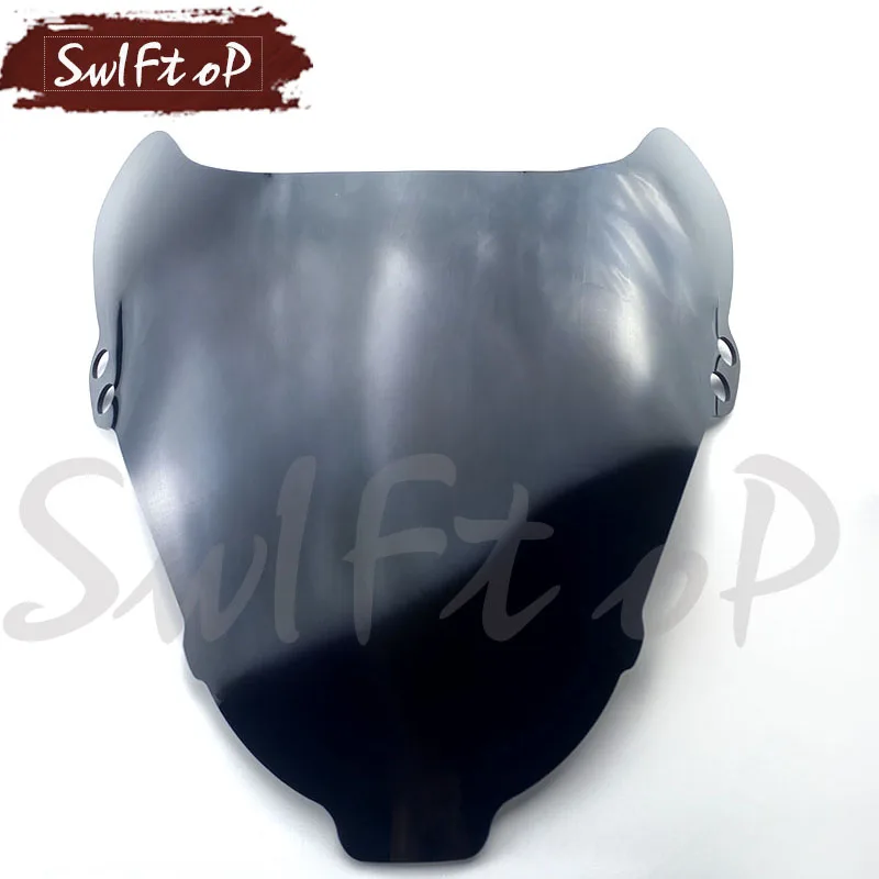 

Racing Motorcycle Double Bubble Black Windscreen Windshield Front Faring Delector For Suzuki RF400 GK78A 1993-1997 1994 1995 96