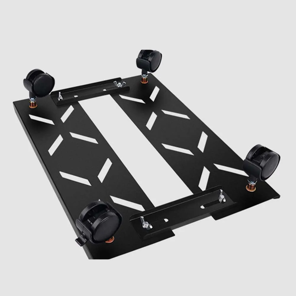 

For Office Use Adjustable Computer Tower Stand Flexible Workspace 19.68 Length Adjustable Computer Tower Stand 360 Swivel Wheels