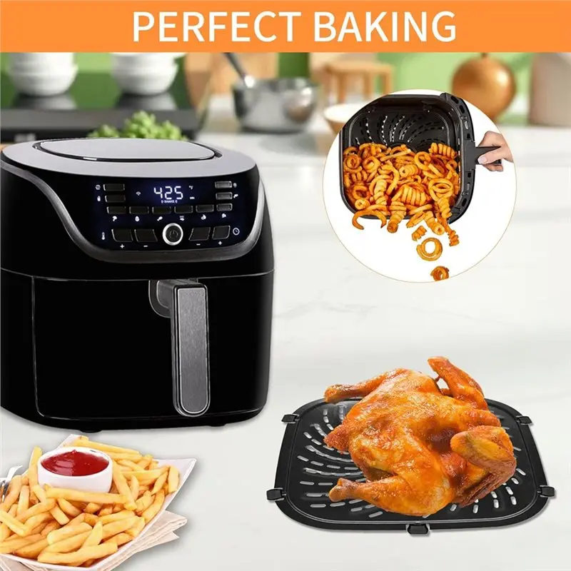 【BRAND NEW】Replacement Parts Rack Tray For Powerxl Vortex Pro 6QT Air Fryer, 8.67