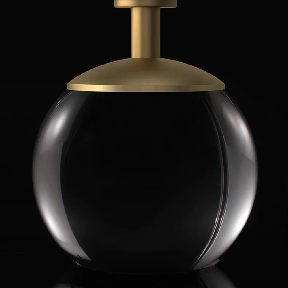 Post-modern light extravagant decoration simple crystal table lamp