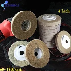 4 Inch Nylon Fiber Polishing Wheel Grinding Disc Abrasive Tools Materials Surface Decoration For Angle Grinder 60-1500 Grit