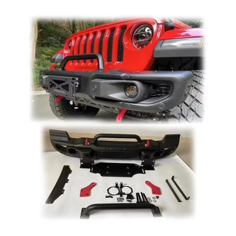 

Zuimi High-end Gobison Auto Body System 4x4 Auto Accessories 10th Anniversary Front Bumper With Corner For Wrangler JT