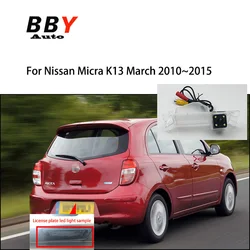 car rearview camera For Nissan Micra K13 March 2010~2015 Renault Sandero Rear View camera rca video reverse camera housing kit