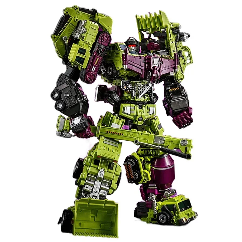 6 in1 JINBAO distrucator & Kit G1 GT Transformation capolavoro Action Figure Toy Movie 8008 Oversize 45cm Deformation Car Robot