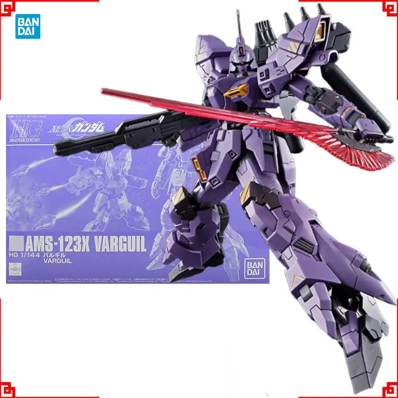 

Bandai Gundam Model Kit HGUC PB Varguil Action Figure Gunpla Building Kit Gundam Collectibles Anime Figures Toys For Boys Gift