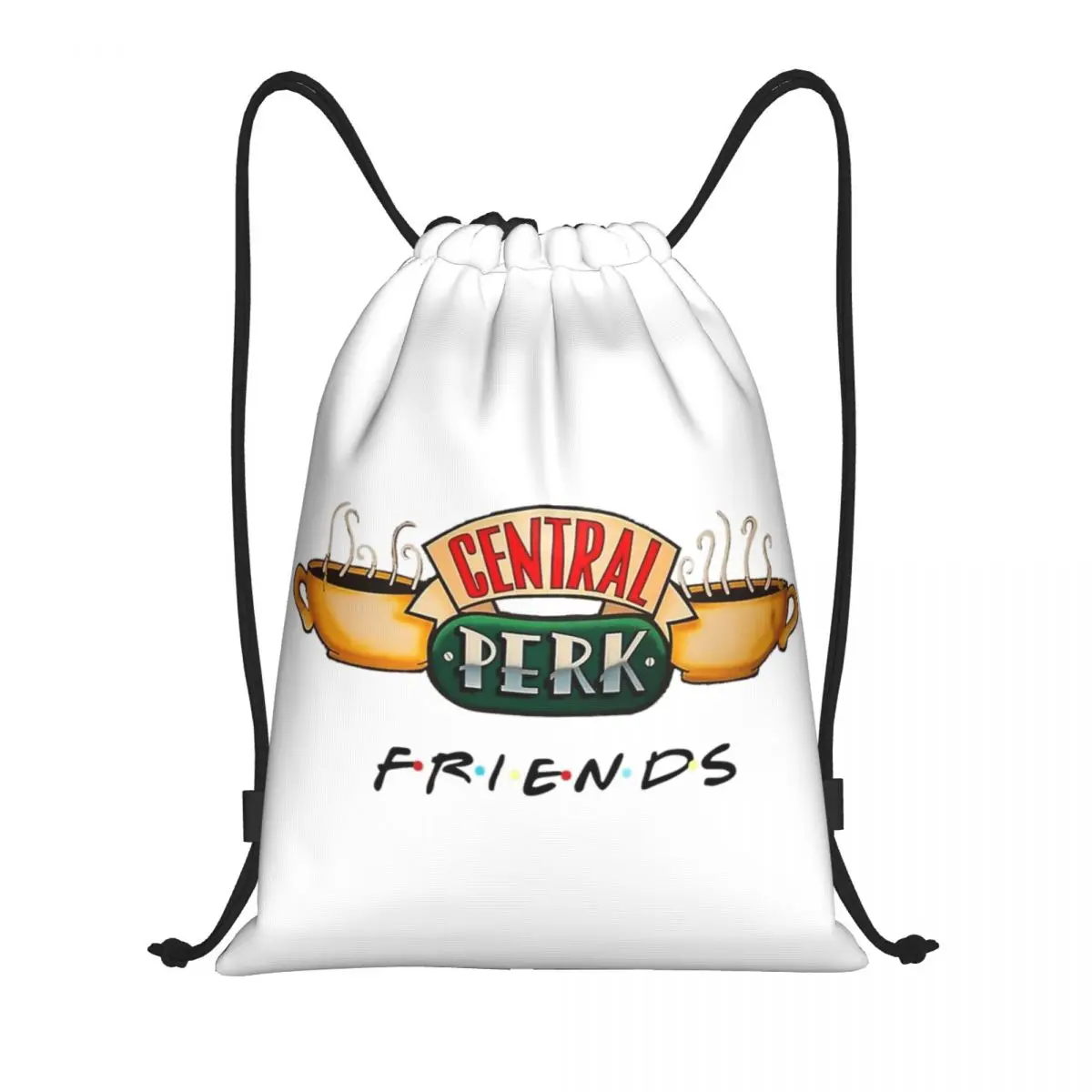 

Рюкзак на шнурке Friends Central Park, спортивная спортивная сумка, водонепроницаемый рюкзак на шнурке для тренировок