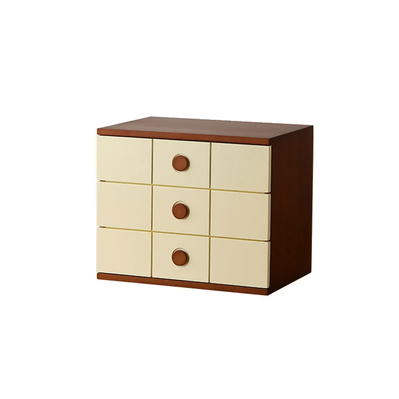 chest cabinet color matching card door cabinet bedroom bedside table wall storage combination module TV