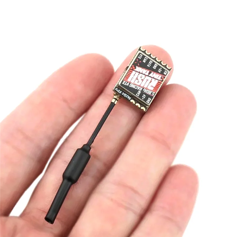러쉬 타이니 탱크 나노 VTX 48CH 350Mw 송신기 5V 입력 LED 확장 보드 포함 FPV 레이싱 Whoop-POS용 FPV 송신기