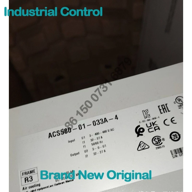 ACS580-01-033A-4, inverter, ACS580 15kW wall-mounted universal inverter