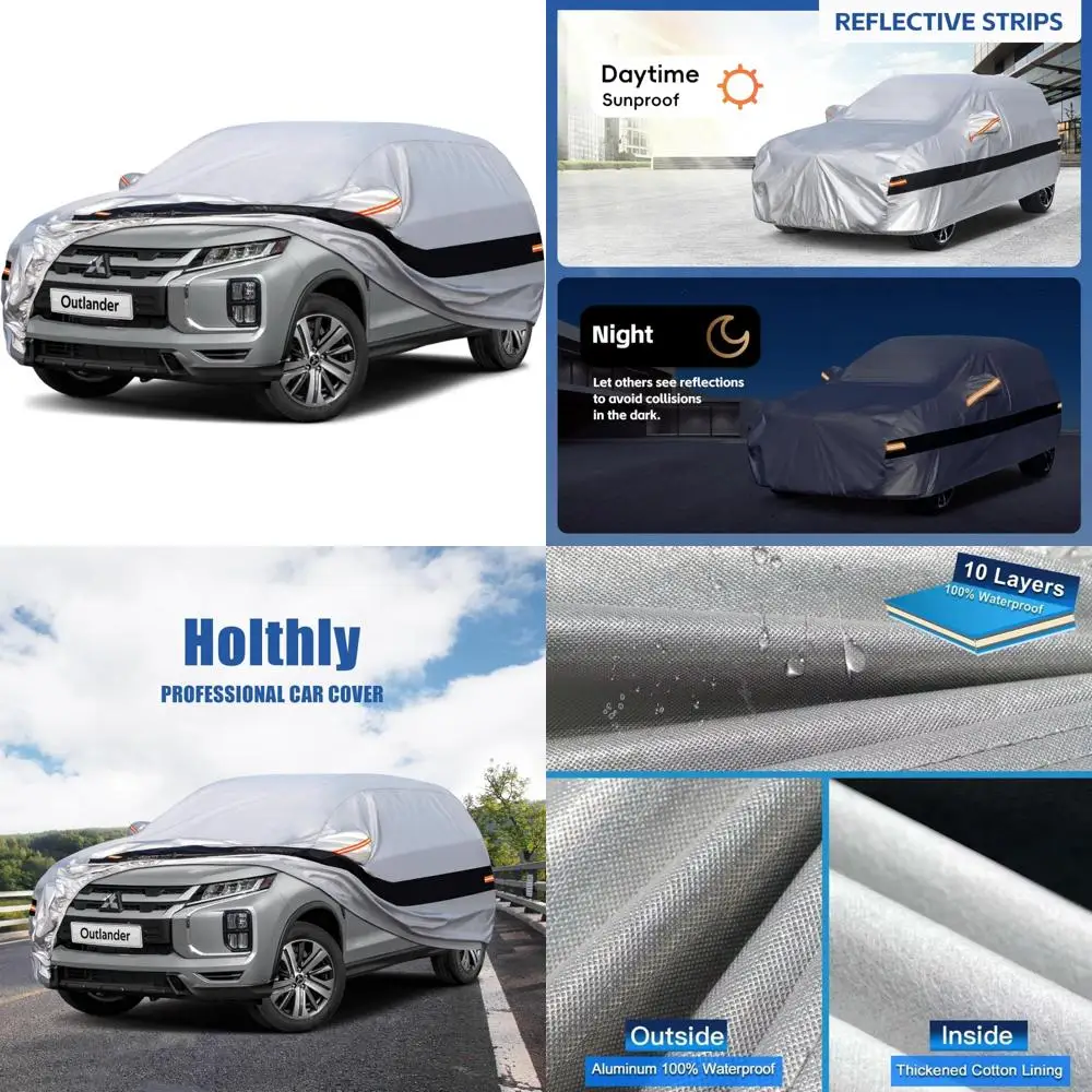 

Custom Waterproof SUV Car Cover for All Weather Protection, Universal Fit, Suitable for 2005-2024 Models, Outdoor Full Coverage