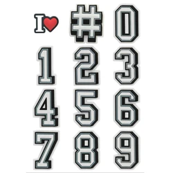 Number Shoe Charms Decorations for Crocs Angle Sandals Boys Girls Kids Women Teens Christmas Gifts Shoes Accessories