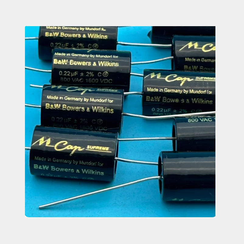 

B&W BOWERS 0,22 мкФ, 2% 800 В переменного тока, 1600 В постоянного тока, новый сверхлегкий пленочный конденсатор, размеры: 12,5*22 мм