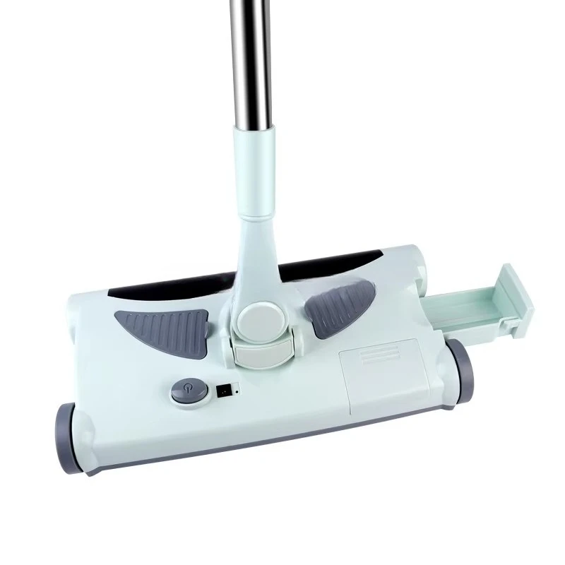 

Hotel cordless electric mop sweeper handheld rechargeable wet and dry cleaning