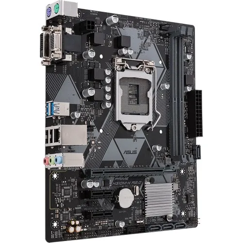 FOR ASUS PRIME H310M-K R2.0 Motherboard, DDR4 2666MHz, SATA 6Gbps and USB 3.1 Gen 1 with Intel LGA-1151 mATX Intel 8. And 9