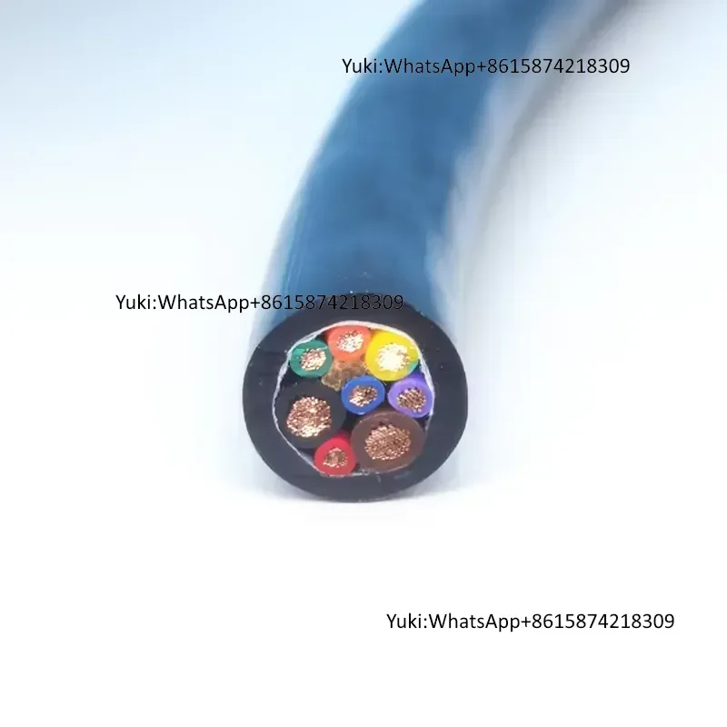 Underwater Copper Conductor PUR Hybrid Power Cable with 2-6 Core Control Wire 300/500V or 450/750V CE ROHS for